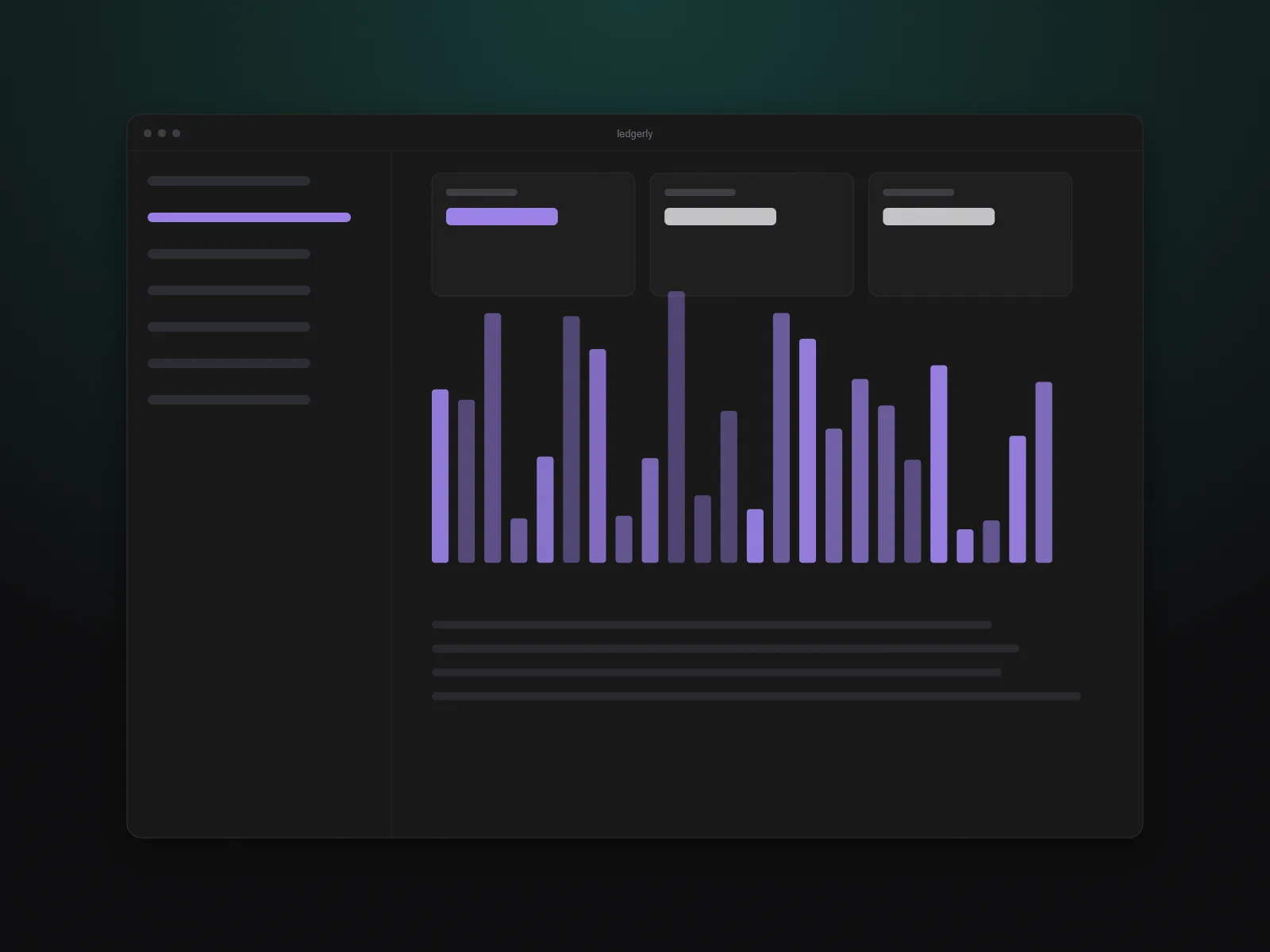 Ledgerly project preview